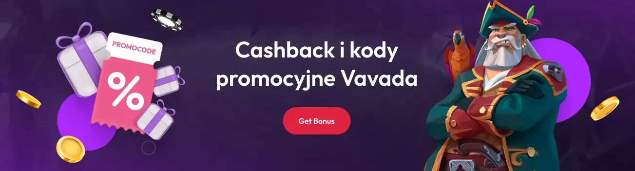 Użytkowników korzystających z bonusów CASINO VAVADA