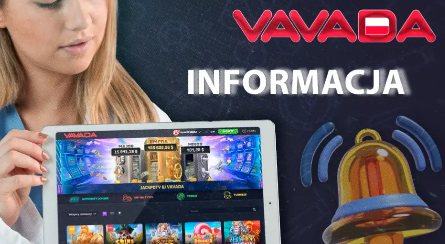 przegląd dostępnych gier CASINO VAVADA
